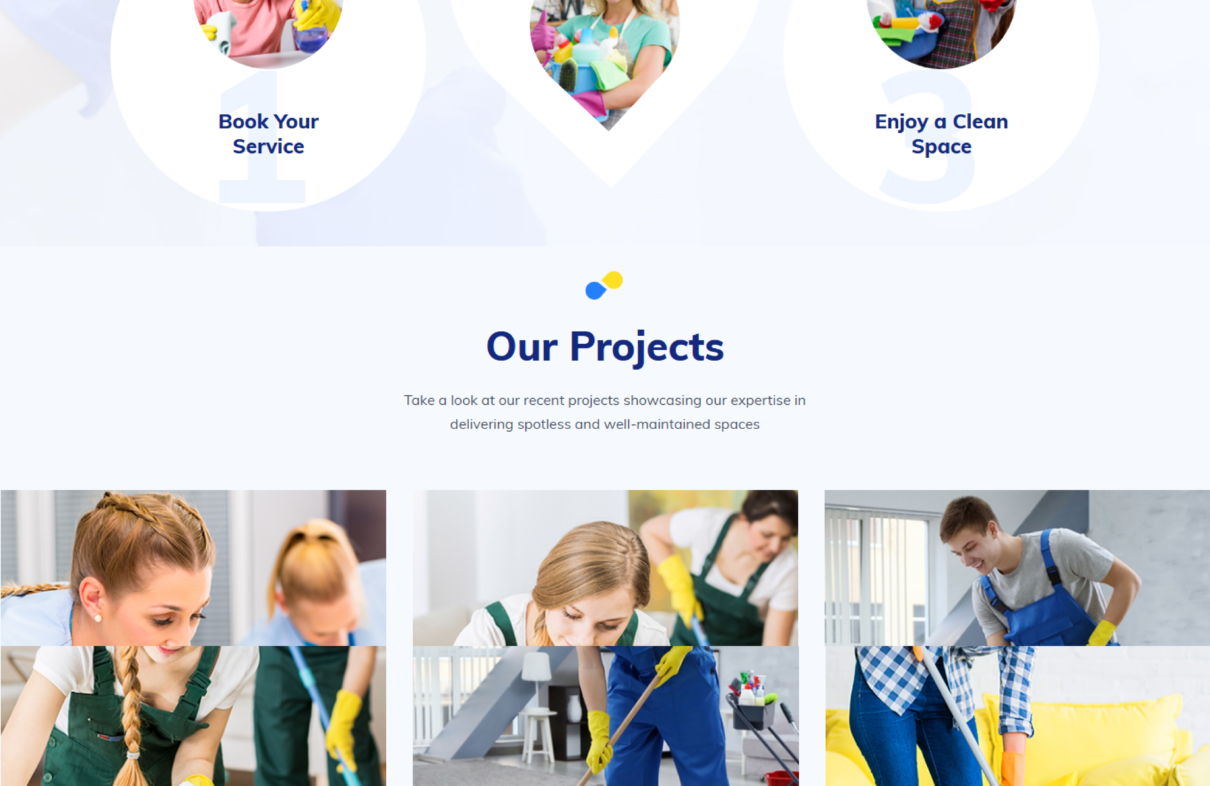 AlphaIn Cleaning WordPress Website Design