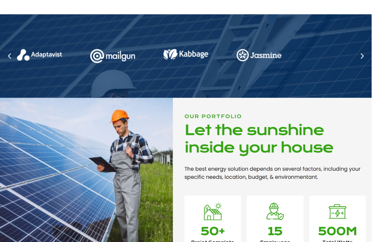 Beesol Energy Website Design