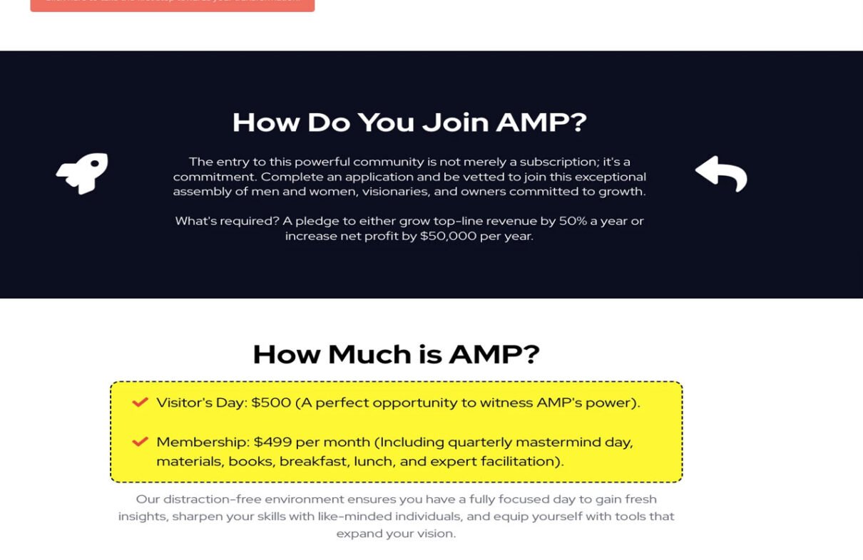 High-converting sales letter funnel