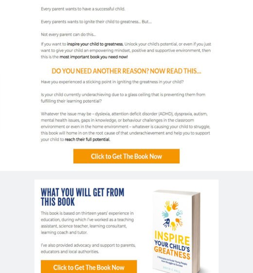 Sales Funnel for Book Services