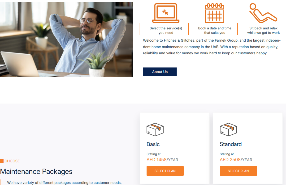 Professional travel agency website showcasing holiday packages and destinations