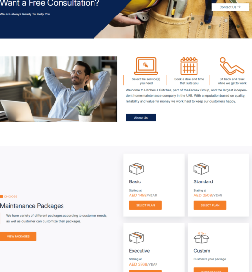 Professional travel agency website showcasing holiday packages and destinations