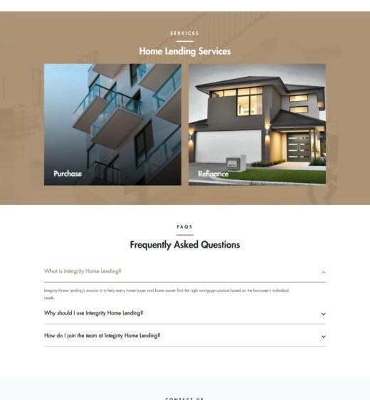 Real Estate Company Website Design with WordPress